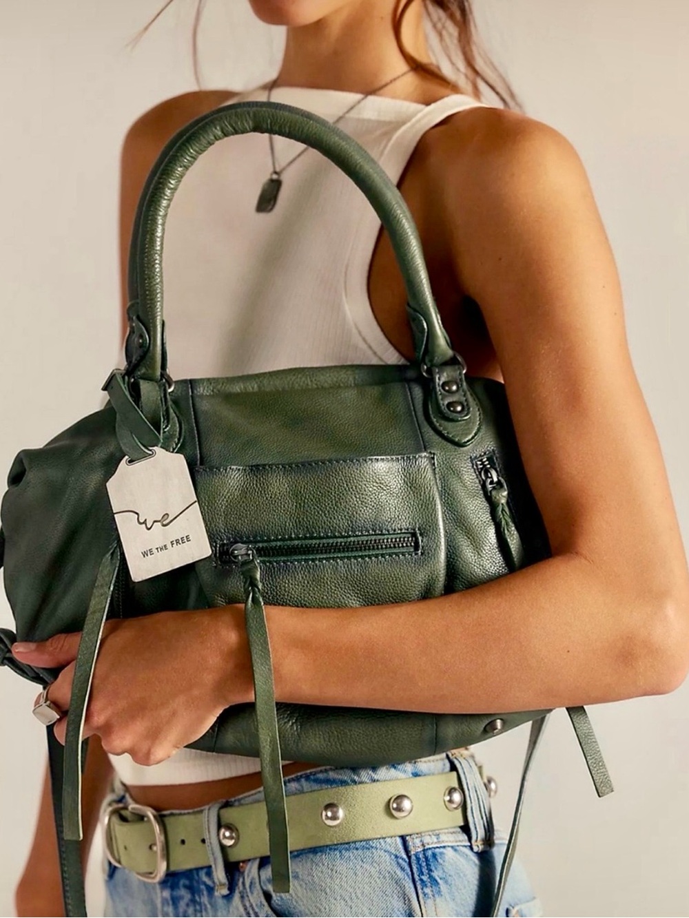 Green Baby Emerson We The Free Free People BNWT - Picture 3 of 4